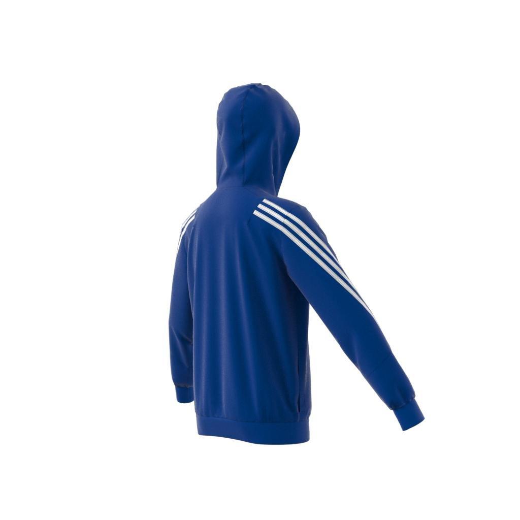 Kids Future Icons 3-Stripes Full-Zip Hoodie, Blue, , large image number 13