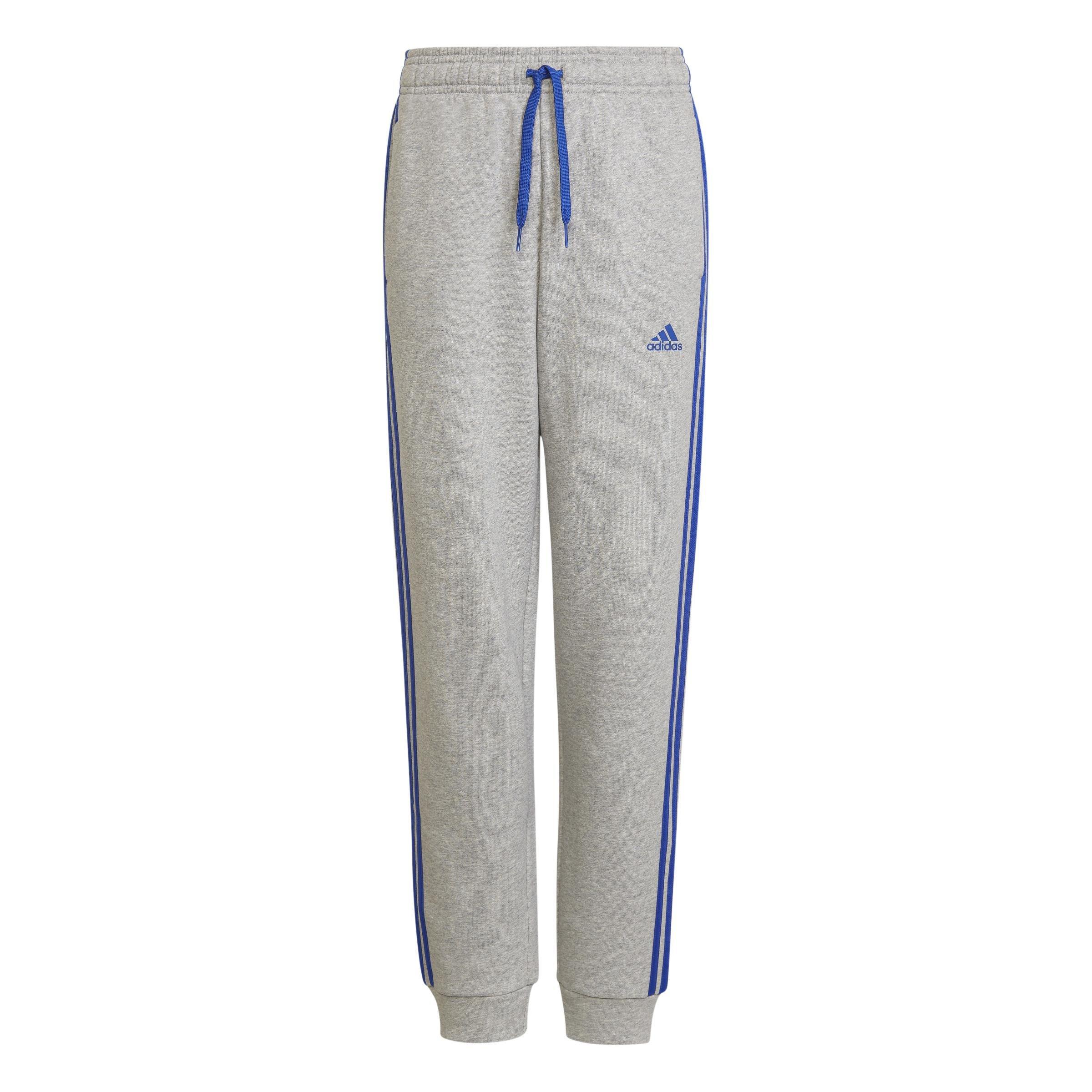 adidas Essentials 3-Stripes Joggers, Grey, A901_ONE, large image number 0