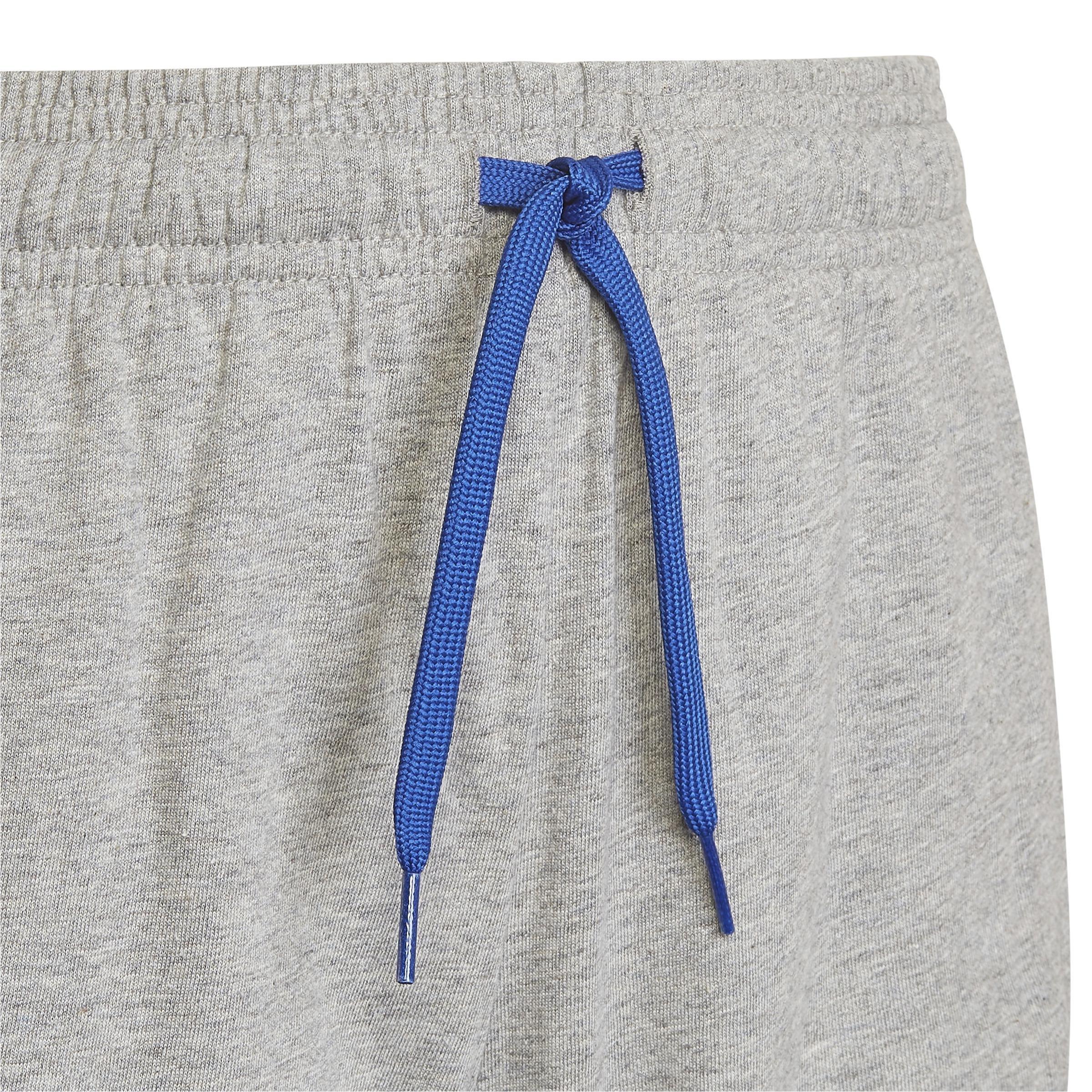 Kids Essentials 3-Stripes Shorts, Grey, , large image number 3