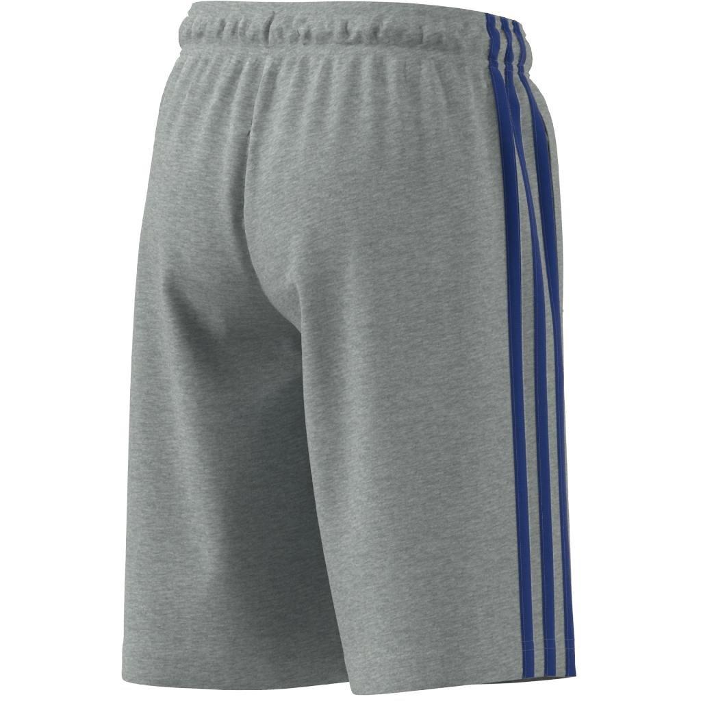 Kids Essentials 3-Stripes Shorts, Grey, , large image number 6