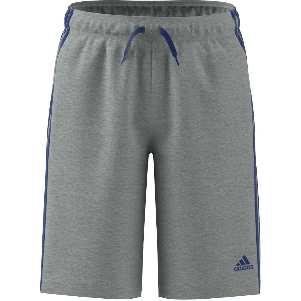 Kids Essentials 3-Stripes Shorts, Grey, , large image number 8