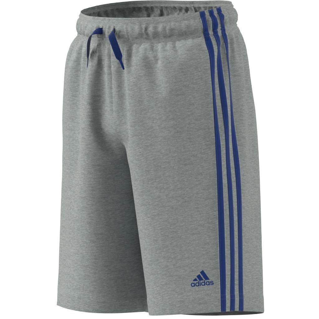 Kids Boys Essentials 3-Stripes Shorts, Grey, A901_ONE, large image number 9