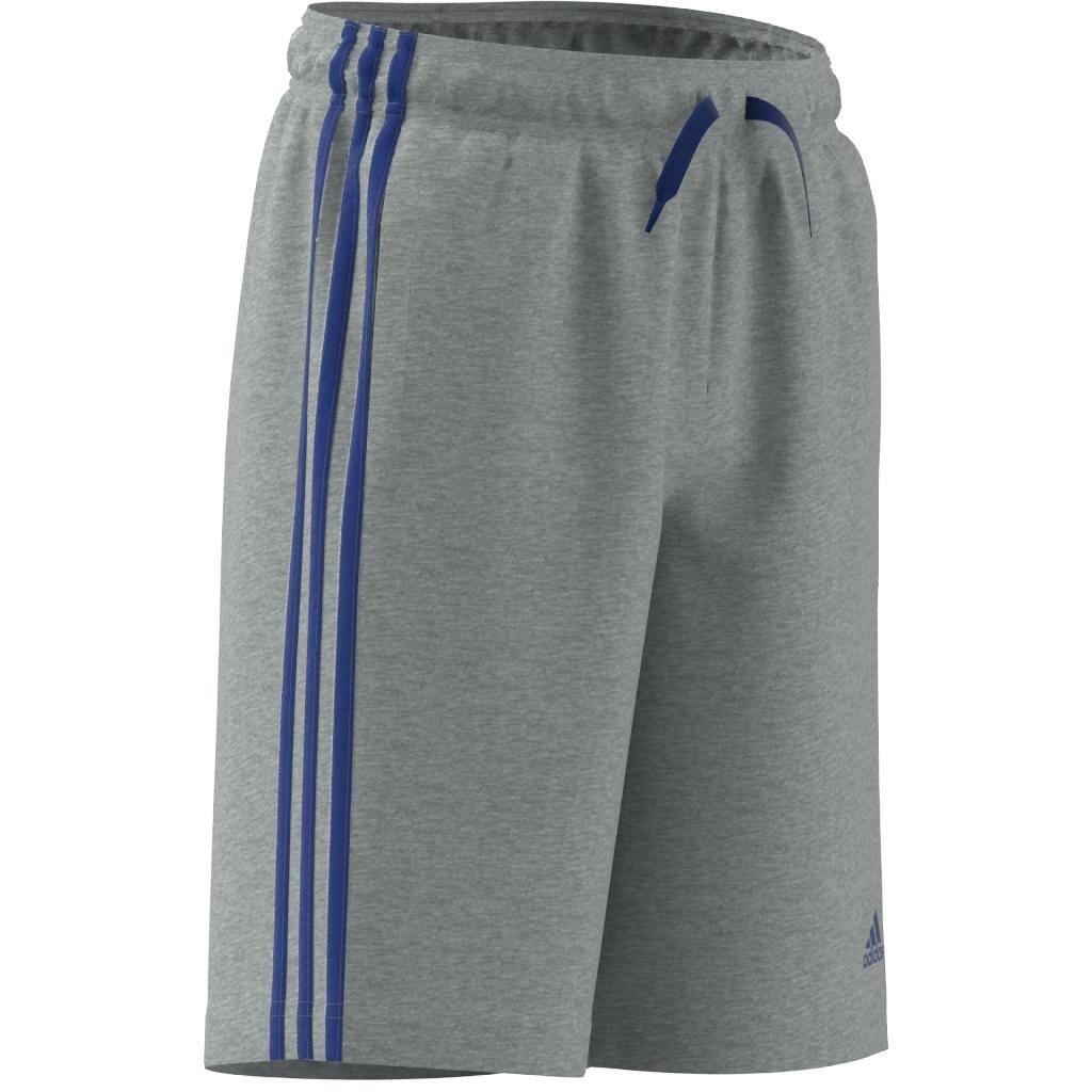Kids Essentials 3-Stripes Shorts, Grey, , large image number 10