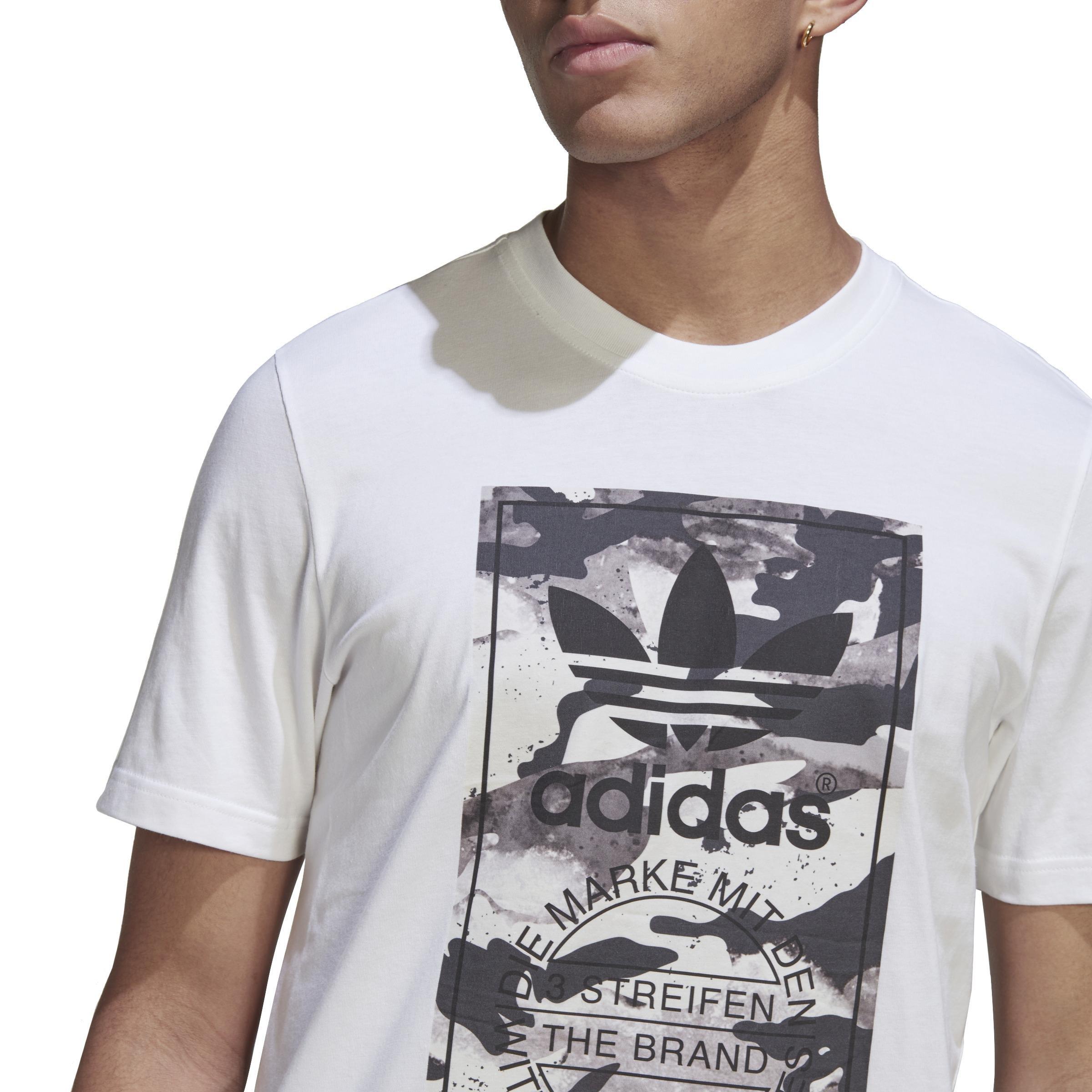 Graphic Camo T-shirt, White, A901_ONE, large image number 4