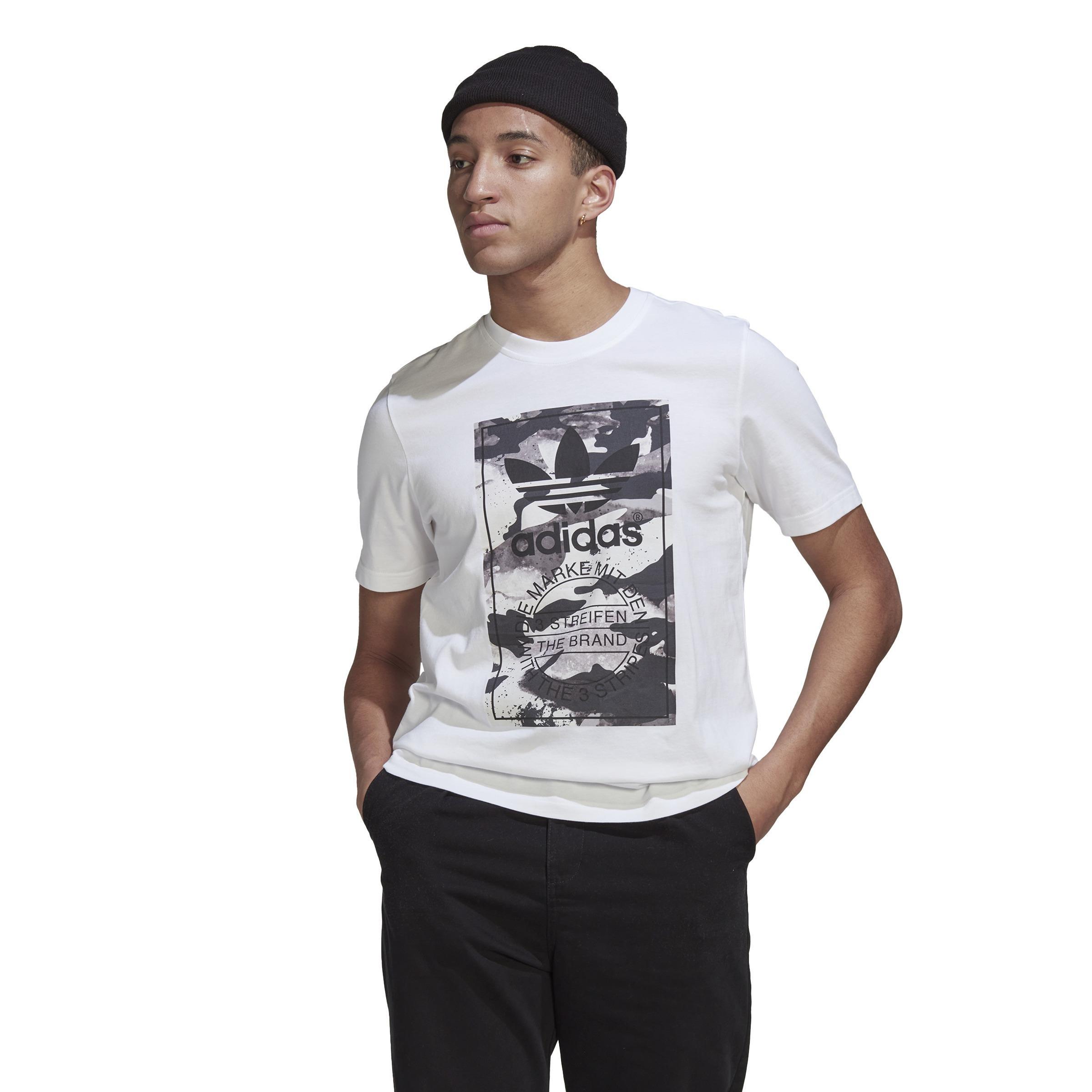 Graphic Camo T-shirt, White, A901_ONE, large image number 13