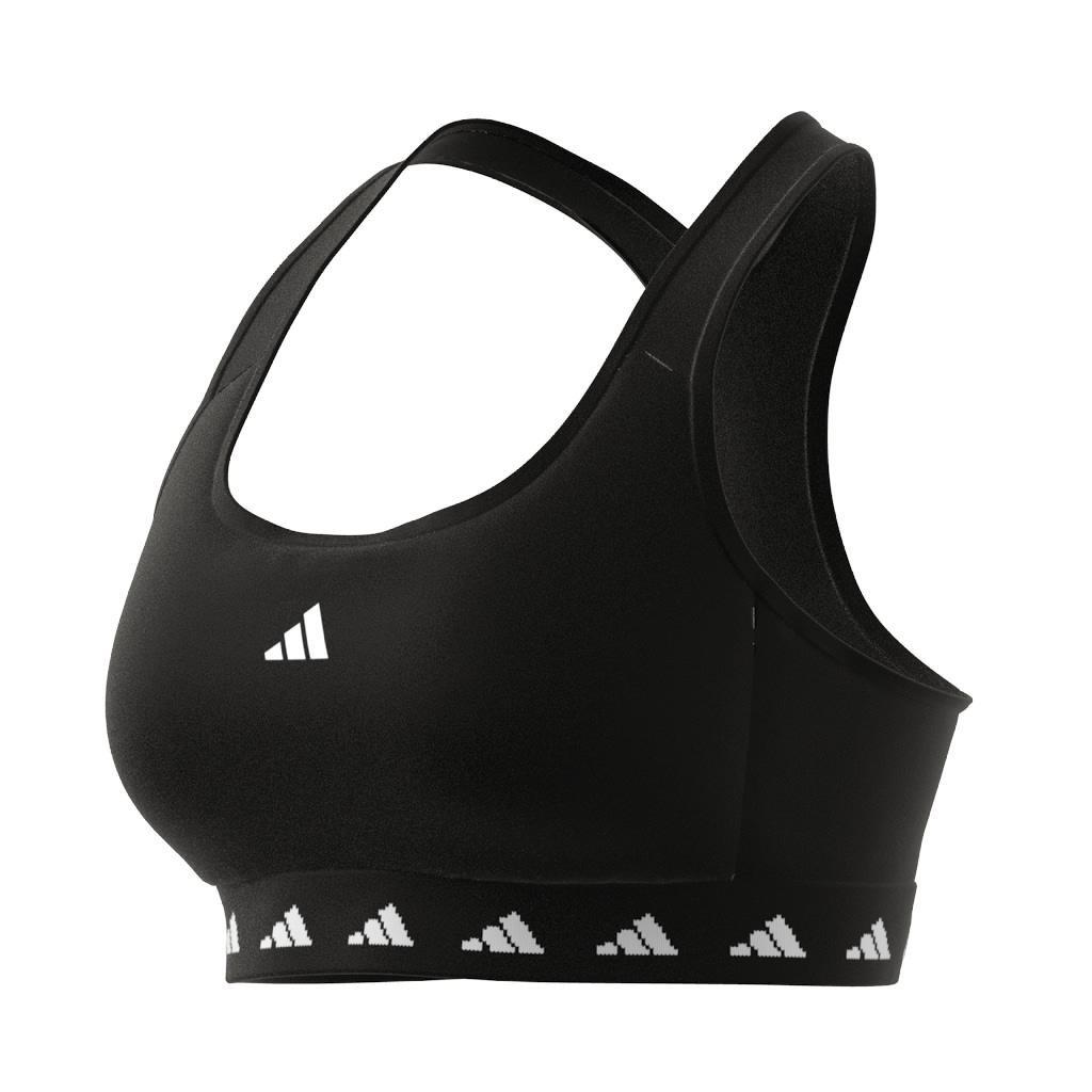 Powerreact Training Medium-Support Techfit Bra, Black, , large image number 6