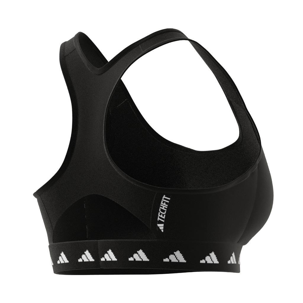 Powerreact Training Medium-Support Techfit Bra, Black, , large image number 9
