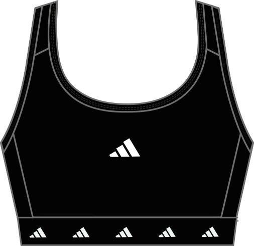 Powerreact Training Medium-Support Techfit Bra, Black, , large image number 10