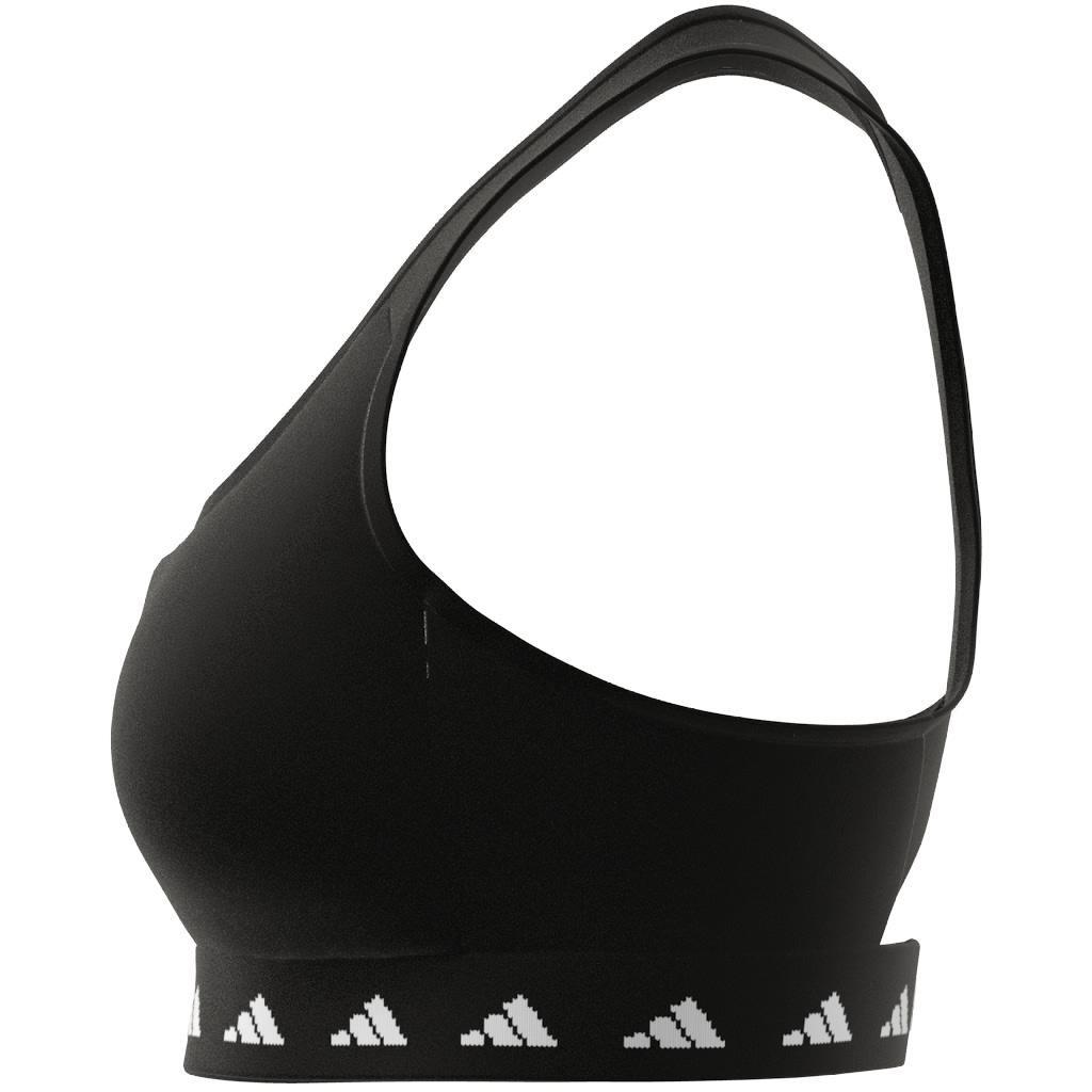 Powerreact Training Medium-Support Techfit Bra, Black, , large image number 11
