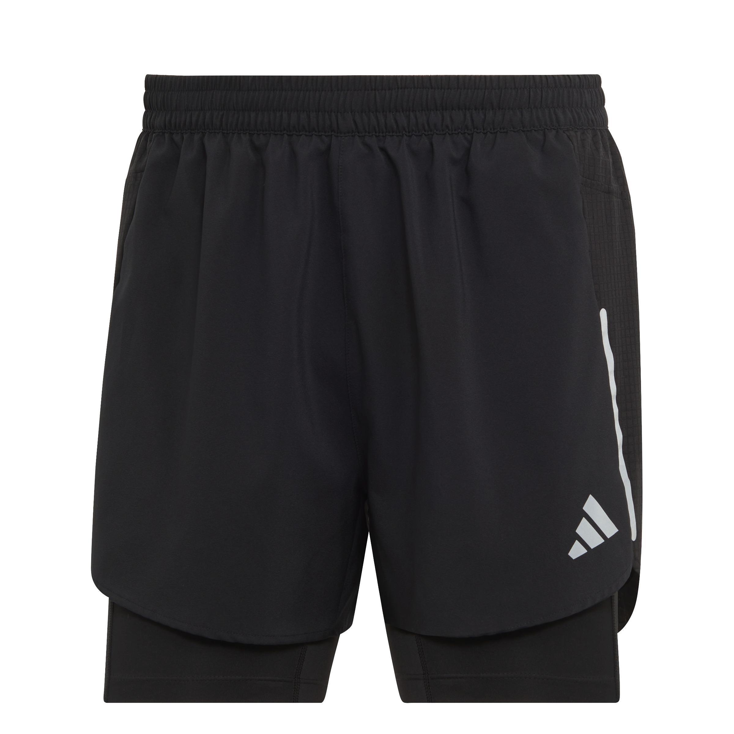 Designed For Running 2-In-1 Shorts, Black, , large image number 1