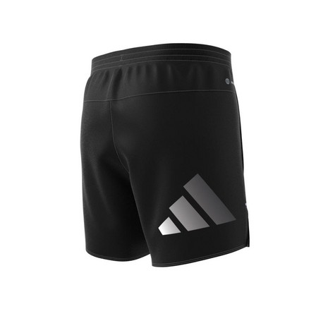 Men Run Icons 3 Bar Logo Shorts, Black, A901_ONE, large image number 14