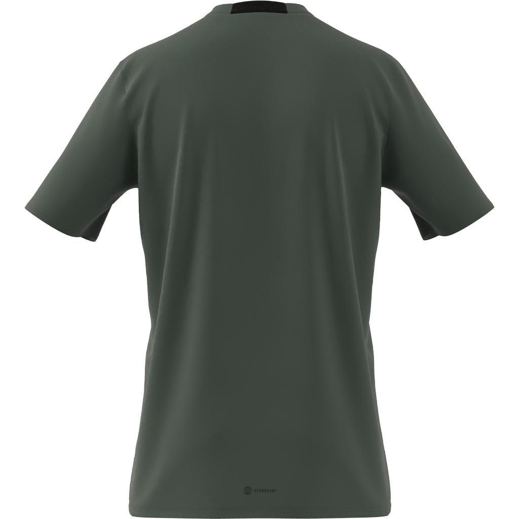 AEROREADY Designed for Movement T-Shirt, Green, A901_ONE, large image number 6