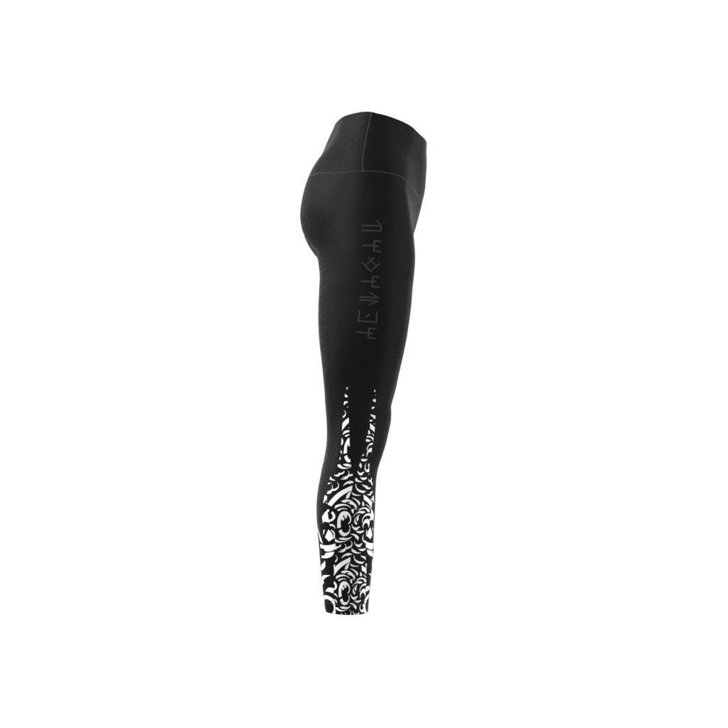 Marvel Black Panther Graphic Leggings, Black, , large image number 6