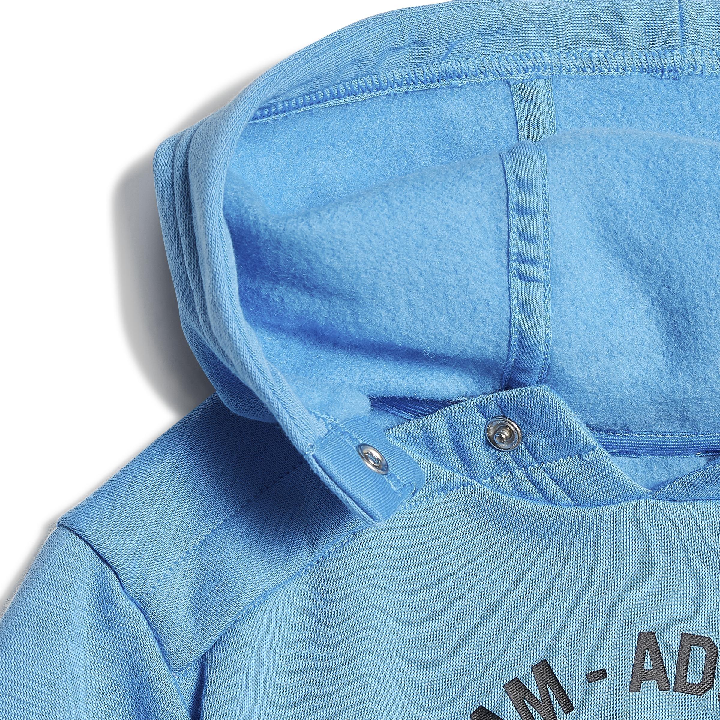 Unisex Kids Team Oversized Fleece Jogger Set, Blue, A901_ONE, large image number 6