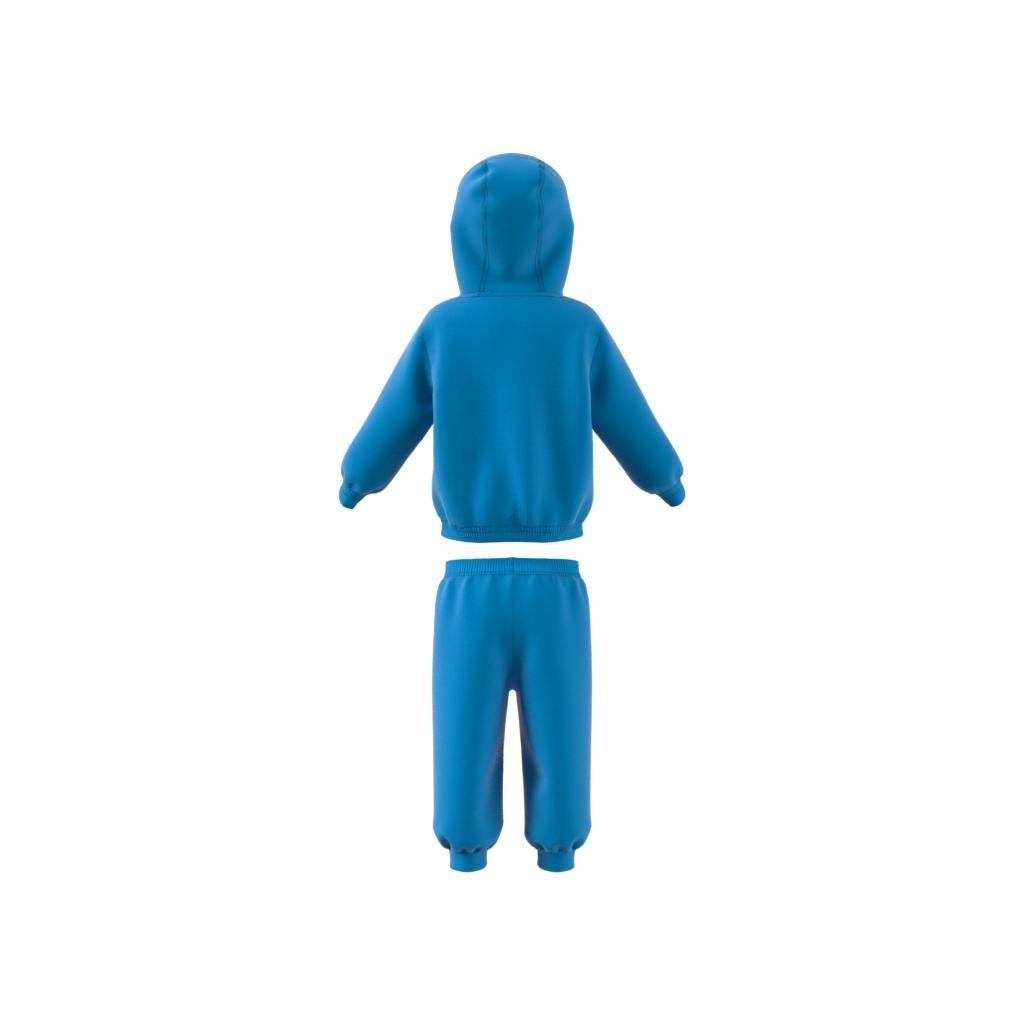 Unisex Kids Team Oversized Fleece Jogger Set, Blue, A901_ONE, large image number 10
