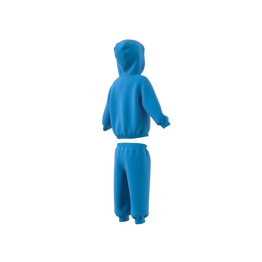 Unisex Kids Team Oversized Fleece Jogger Set, Blue, A901_ONE, large image number 15