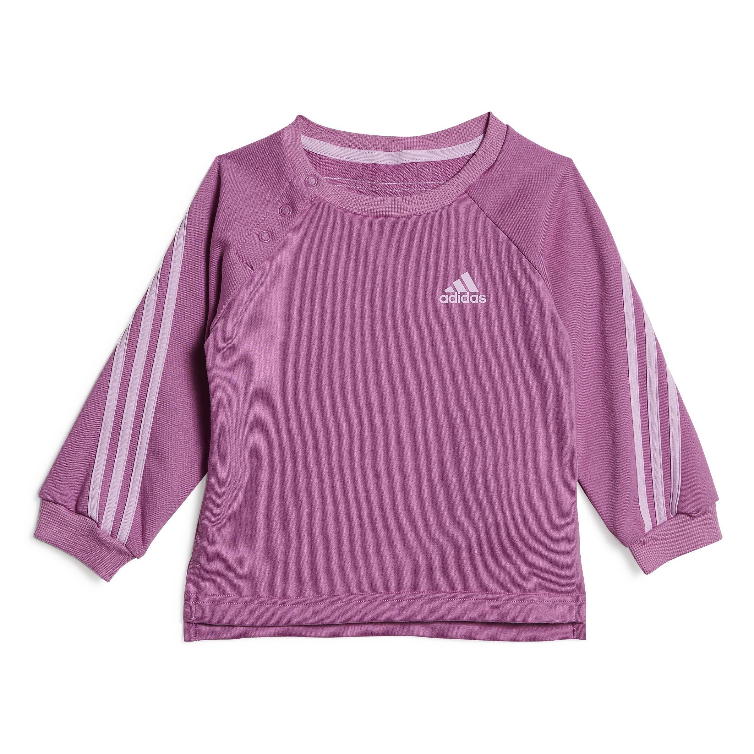 Unisex Kids Future Icons 3-Stripes Jogger Set, Purple, , large image number 8