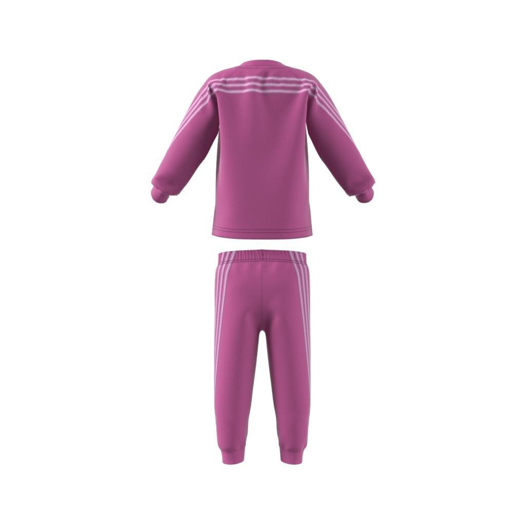Unisex Kids Future Icons 3-Stripes Jogger Set, Purple, , large image number 9