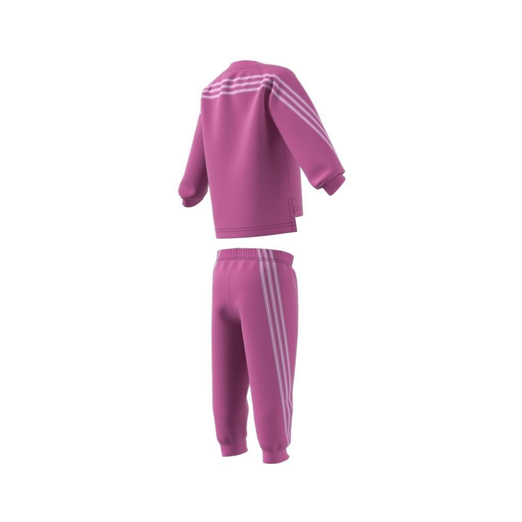 Unisex Kids Future Icons 3-Stripes Jogger Set, Purple, A901_ONE, large image number 14