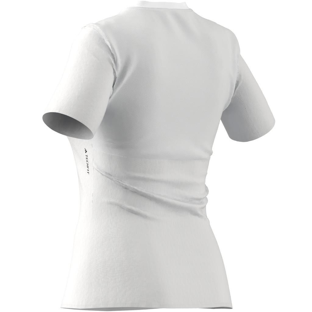 Techfit Training T-Shirt, White, A901_ONE, large image number 6