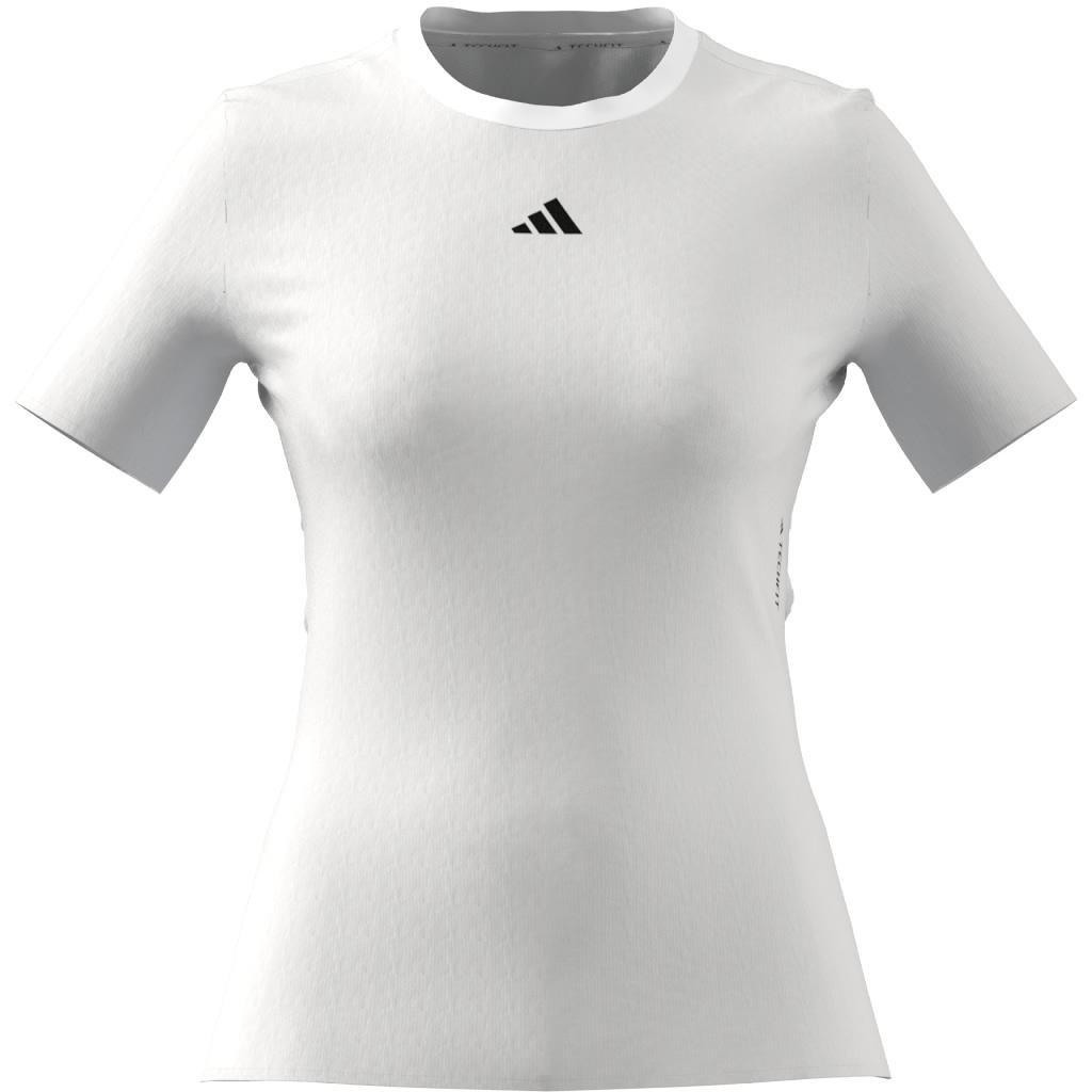 Techfit Training T-Shirt, White, A901_ONE, large image number 8