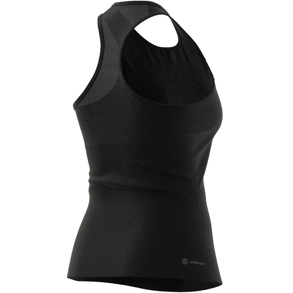 Techfit Racerback Training Tank Top, Black, A901_ONE, large image number 5