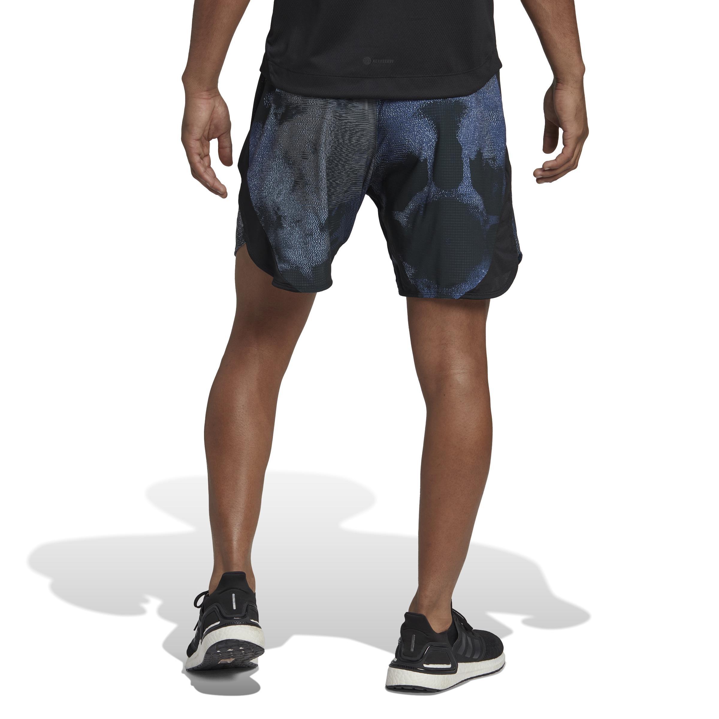 D4T Hiit Allover Print Training Shorts, Multicolour, A901_ONE, large image number 2