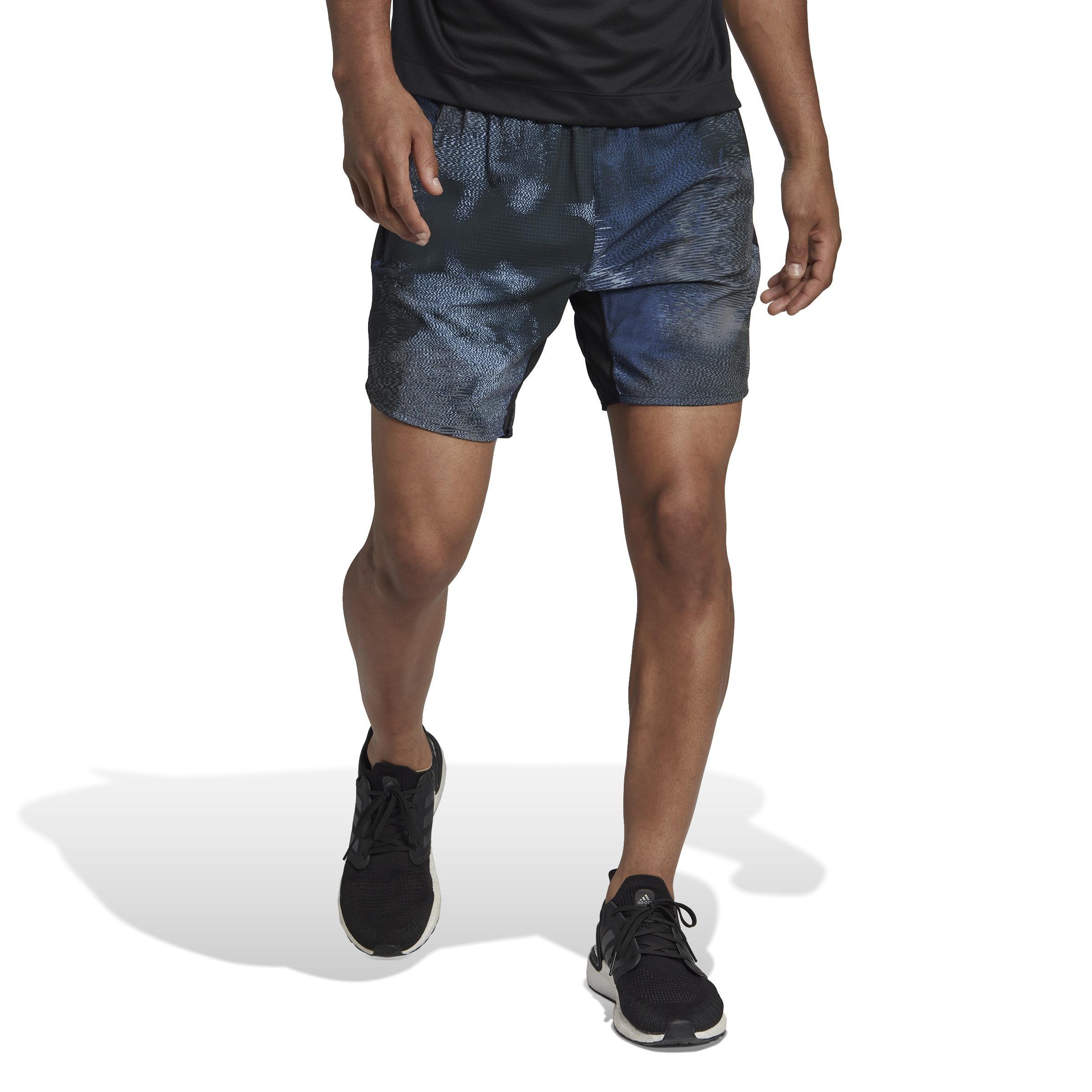 D4T Hiit Allover Print Training Shorts, Multicolour, A901_ONE, large image number 12