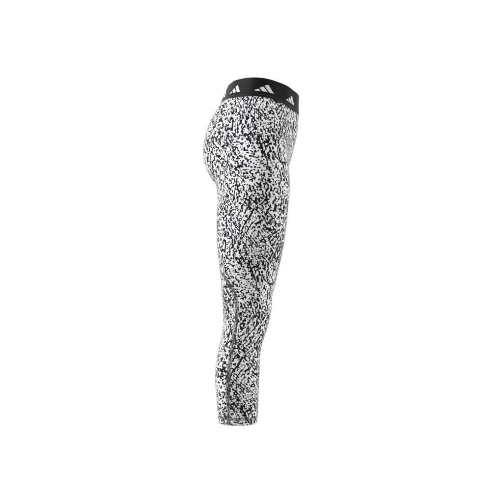 Techfit Pixeled Camo Leggings, White, A901_ONE, large image number 6