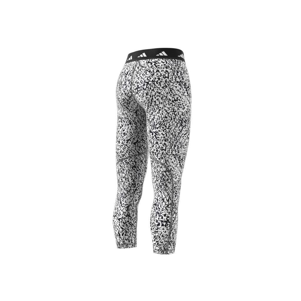Techfit Pixeled Camo Leggings, White, A901_ONE, large image number 8