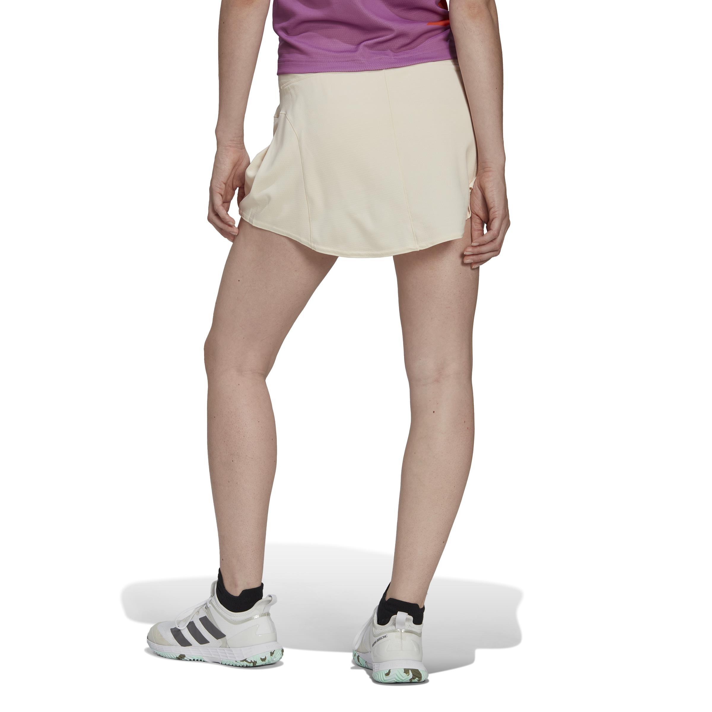 Tennis Match Skirt, Beige, A901_ONE, large image number 2