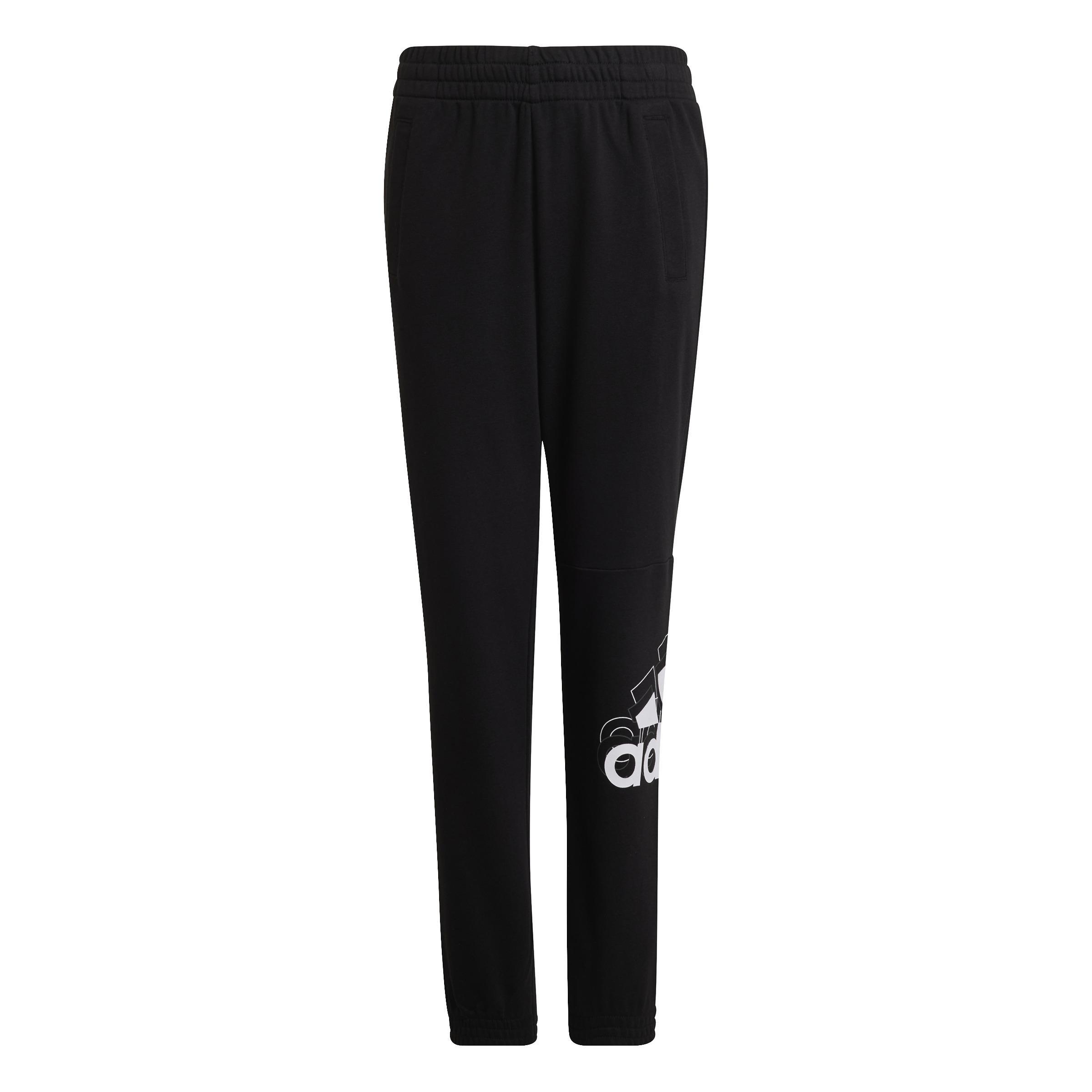 Unisex Kids Brandlove Joggers, Black, A901_ONE, large image number 1