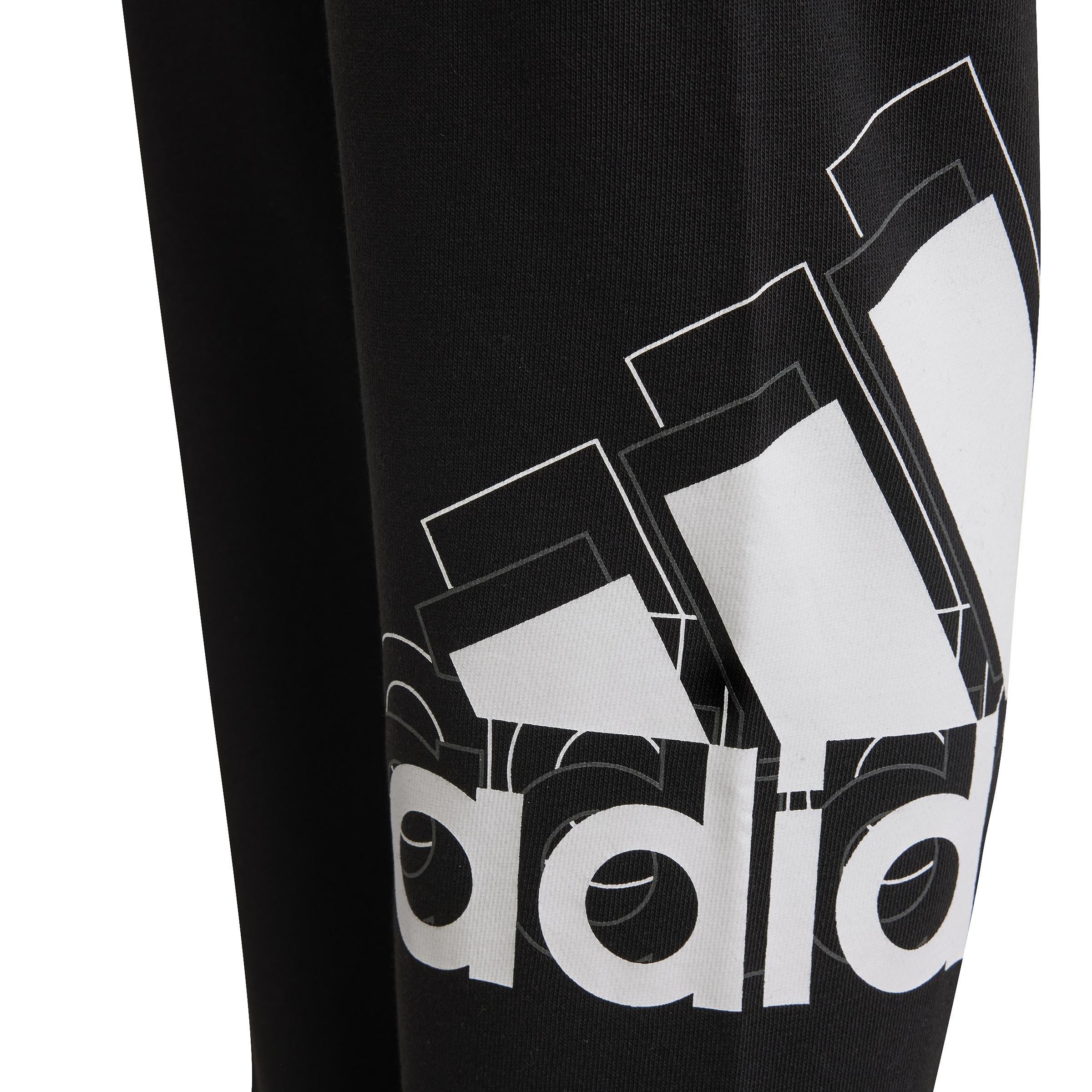 Unisex Kids Brandlove Joggers, Black, A901_ONE, large image number 5