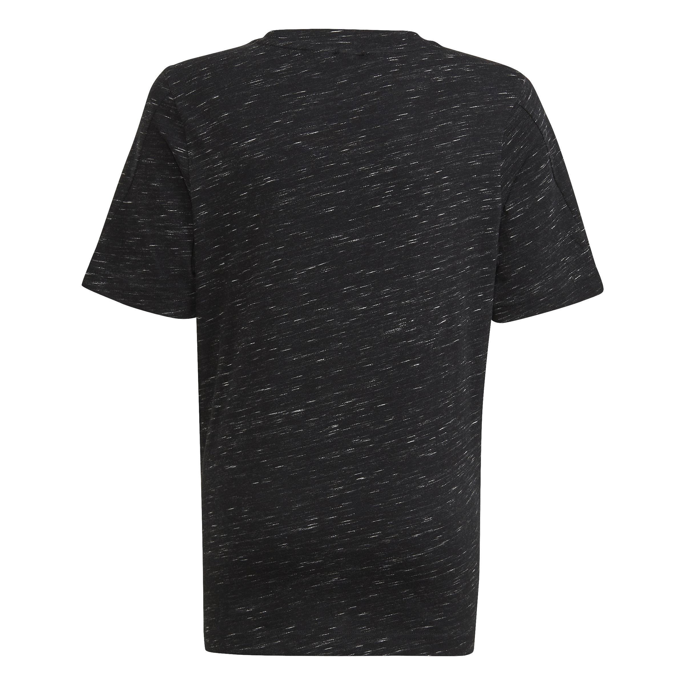 Unisex Kids Future Icons Badge of Sport Logo T-Shirt, Black, A901_ONE, large image number 2