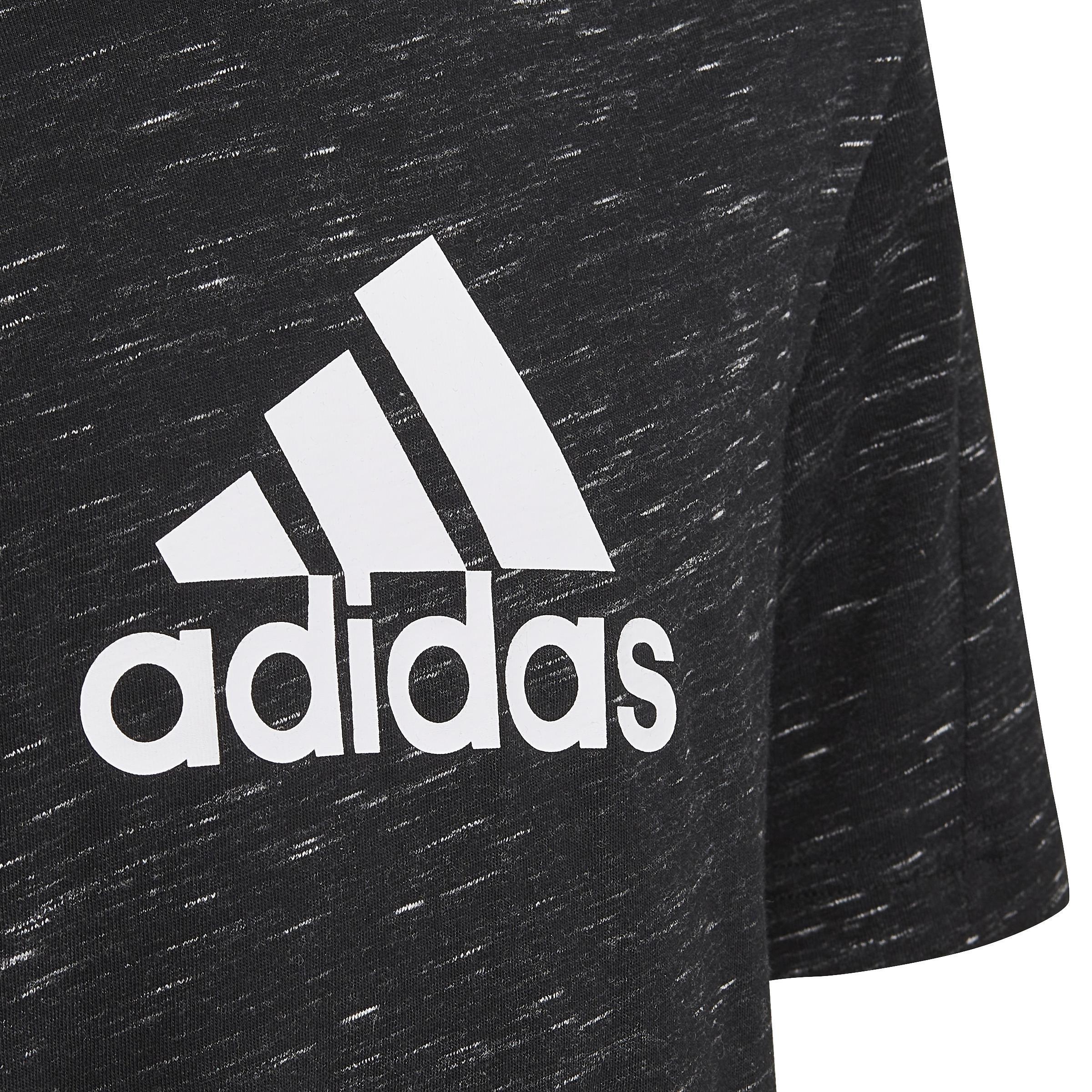 Unisex Kids Future Icons Badge of Sport Logo T-Shirt, Black, A901_ONE, large image number 4