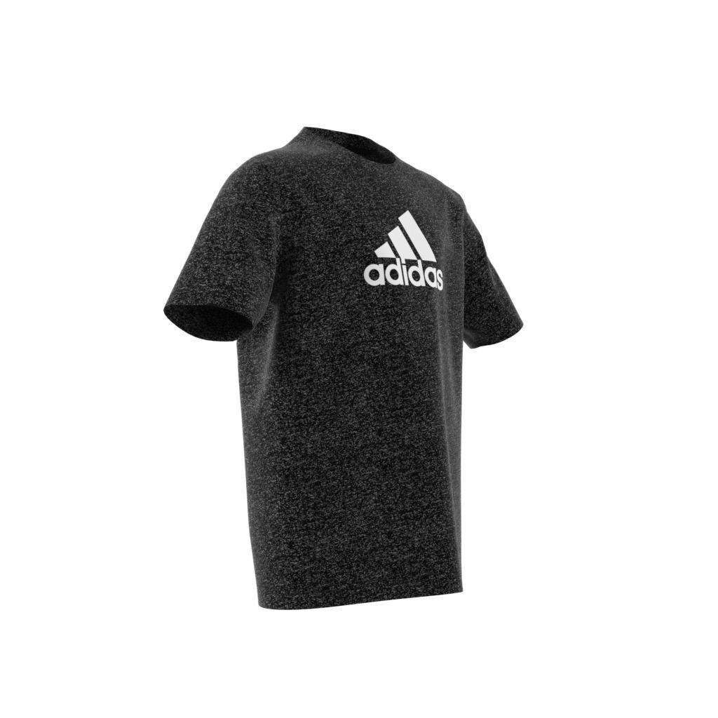 Unisex Kids Future Icons Badge of Sport Logo T-Shirt, Black, A901_ONE, large image number 6