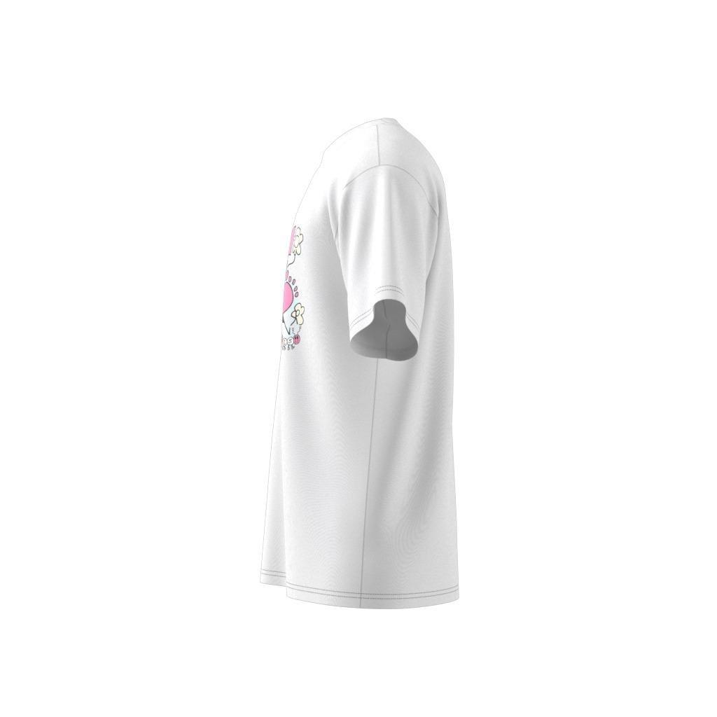 Cartoon Trefoil T-Shirt, White, , large image number 6