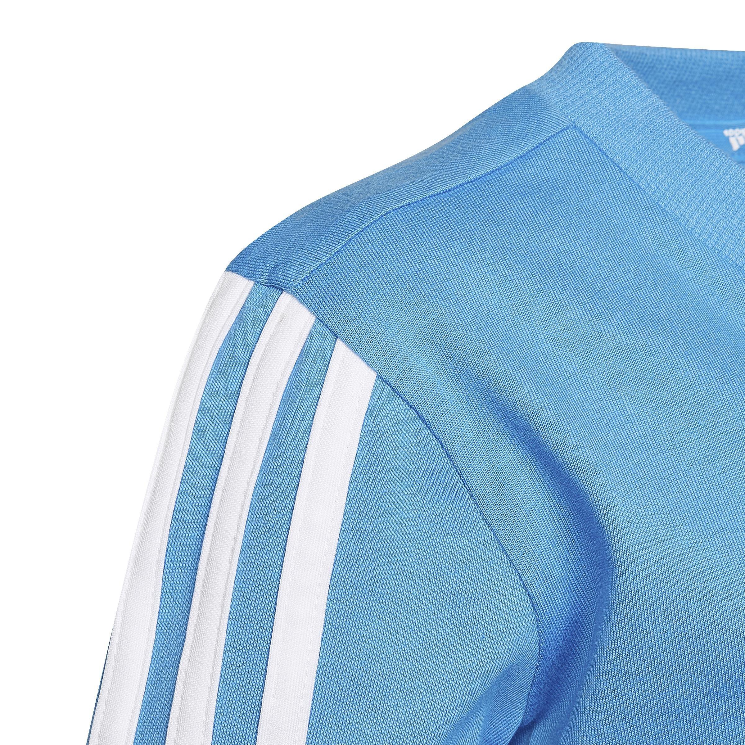 Unisex Kids Essentials 3-Stripes T-Shirt, Blue, , large image number 4