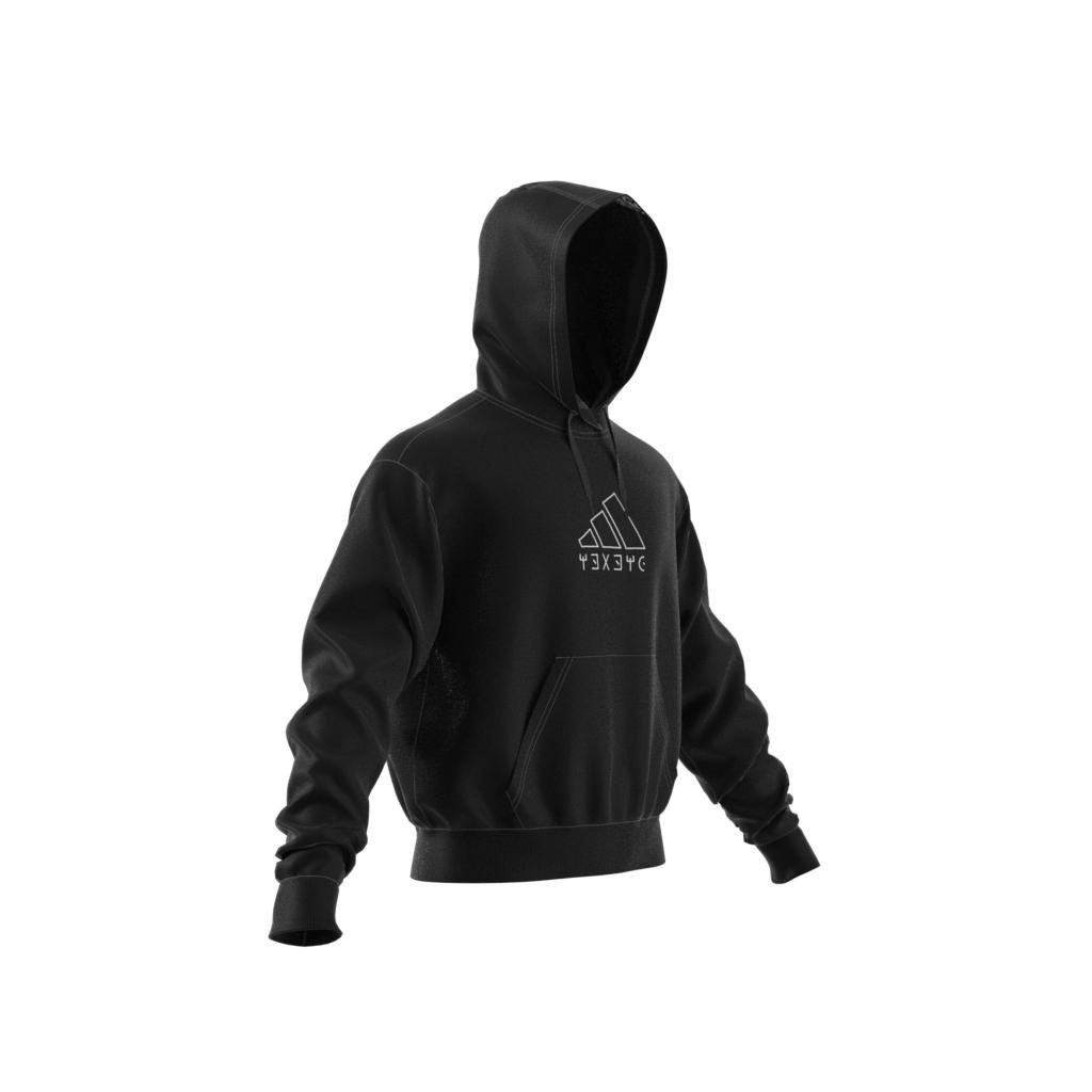 Unisex Marvel Black Panther Graphic Hoodie, Black, , large image number 11