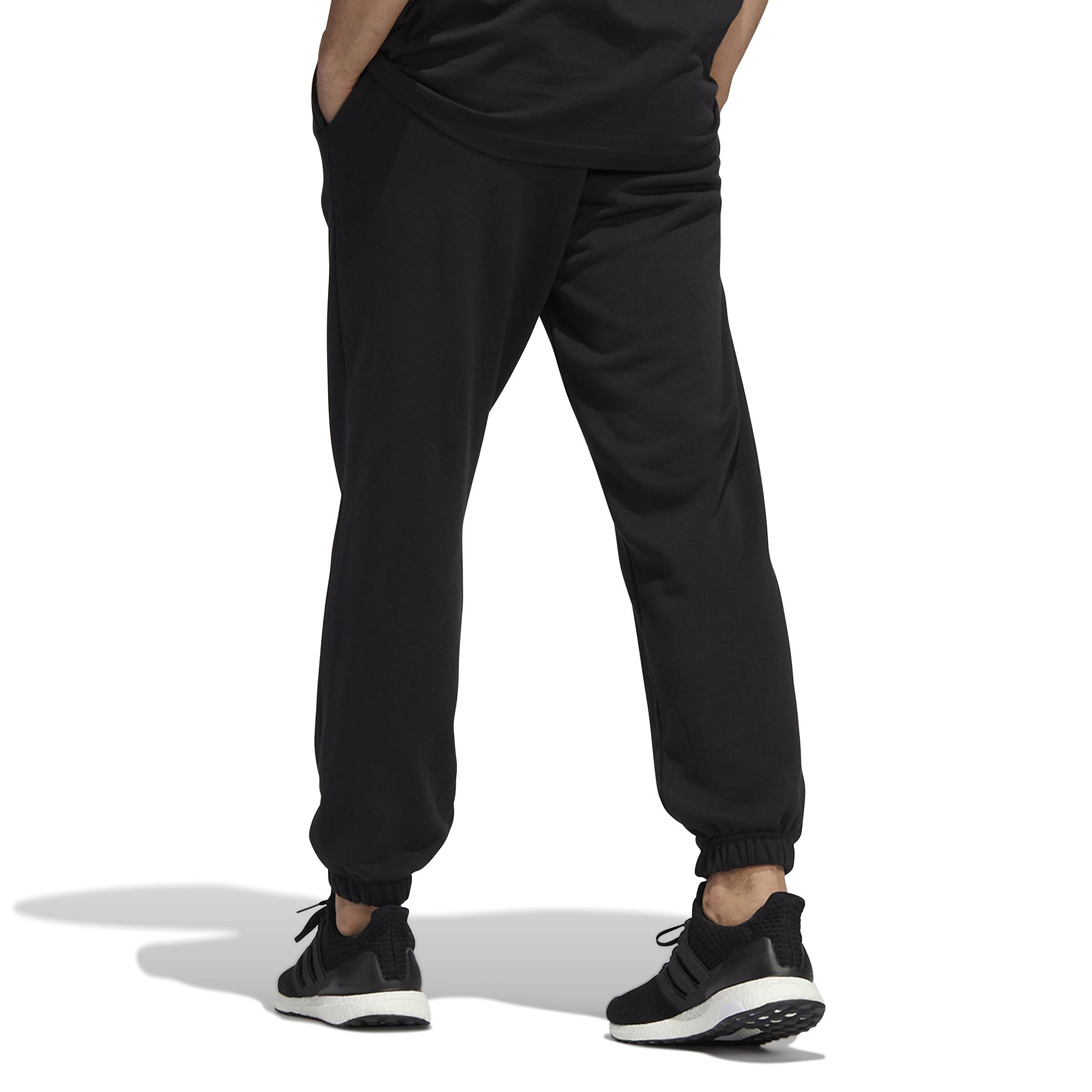 Unisex Black Joggersher Graphic Joggers, Black, A901_ONE, large image number 3