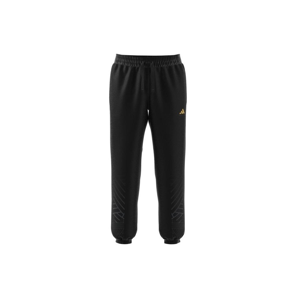 Unisex Black Joggersher Graphic Joggers, Black, A901_ONE, large image number 9