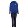 Kids Boys 3-Stripes Tracksuit, Blue, A901_ONE, thumbnail image number 0