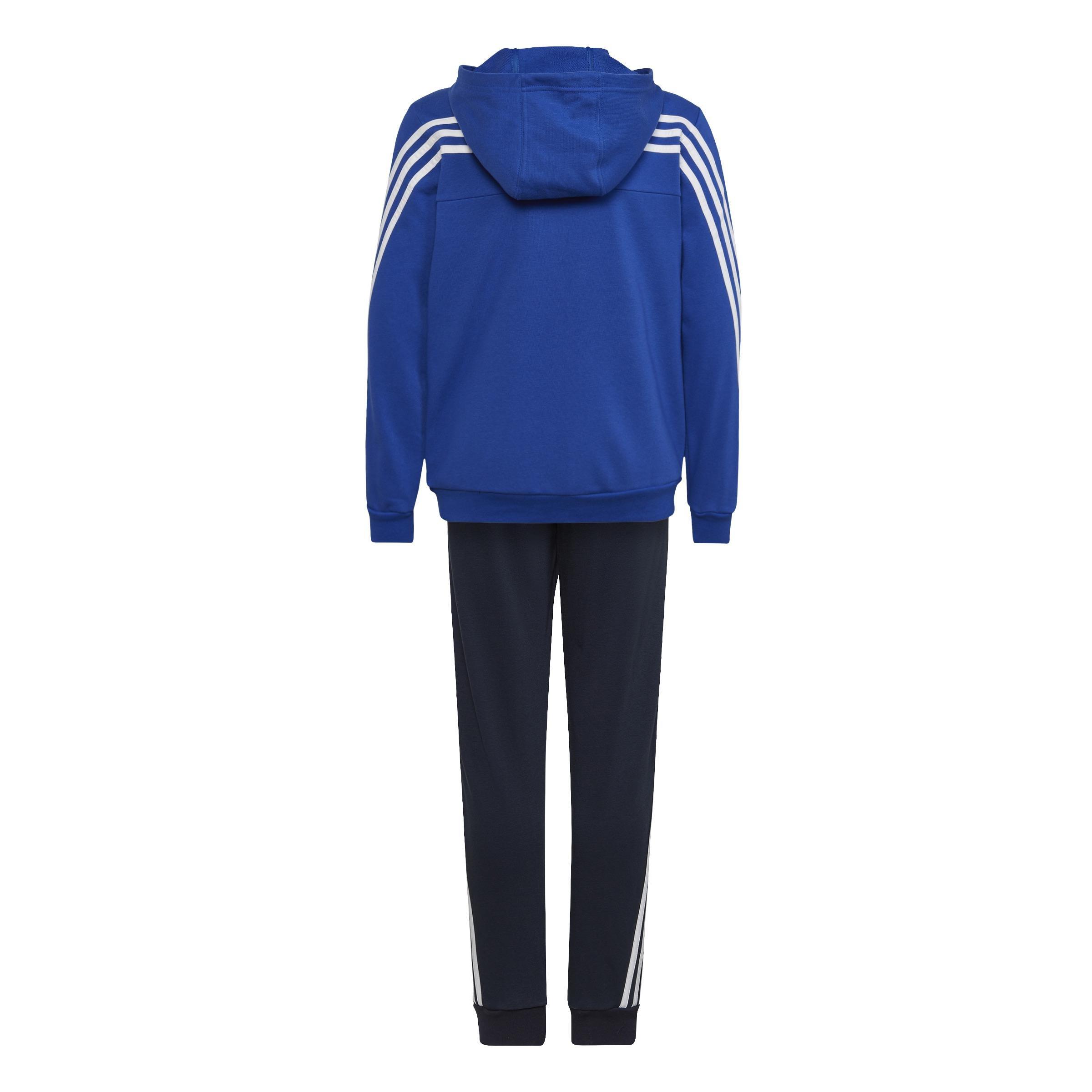 Kids 3-Stripes Tracksuit, Blue, , large image number 1