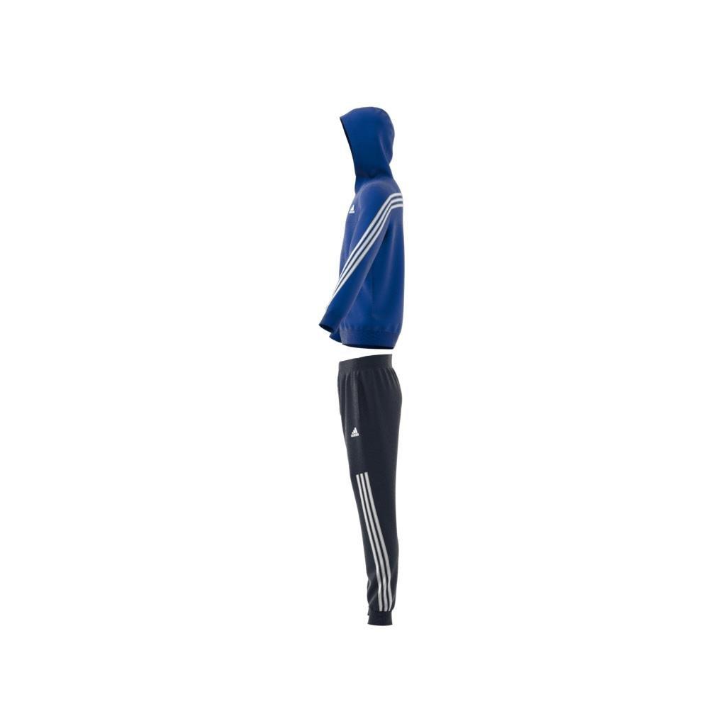 Kids 3-Stripes Tracksuit, Blue, , large image number 12