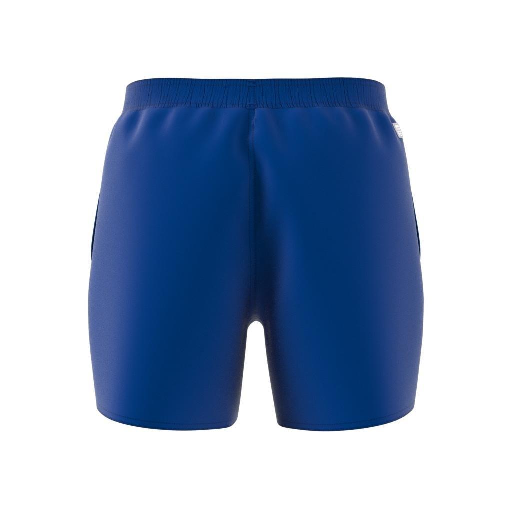 Short Length Solid Swim Shorts, Blue, , large image number 3