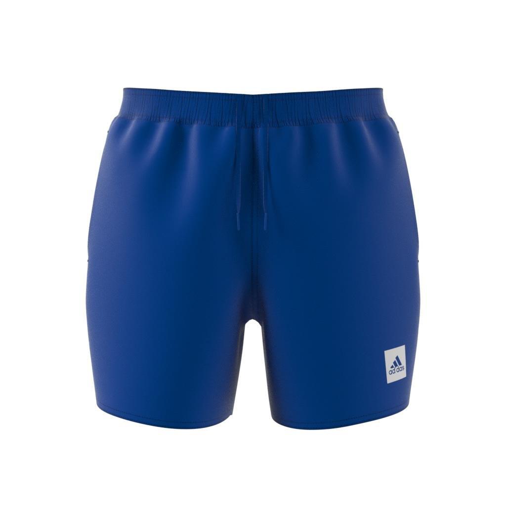 Short Length Solid Swim Shorts, Blue, A901_ONE, large image number 3