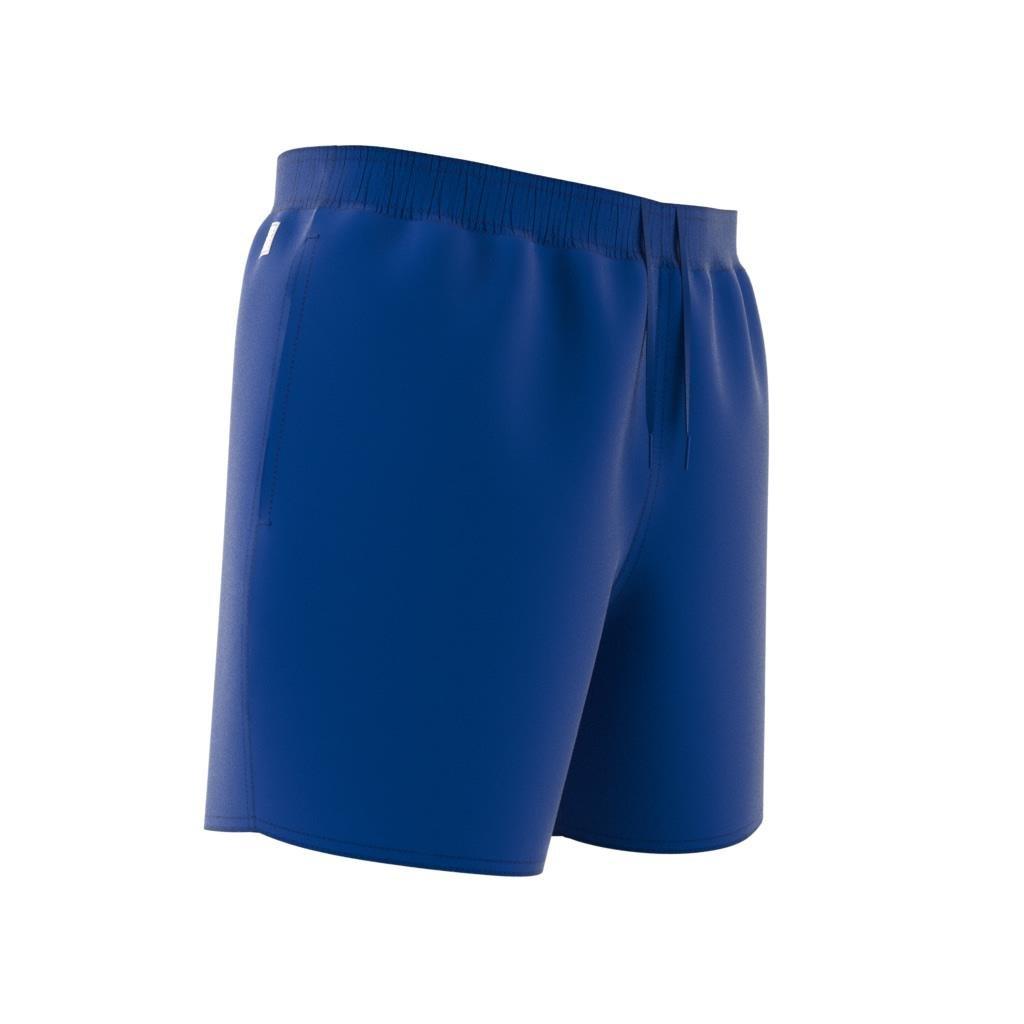 Short Length Solid Swim Shorts, Blue, A901_ONE, large image number 6