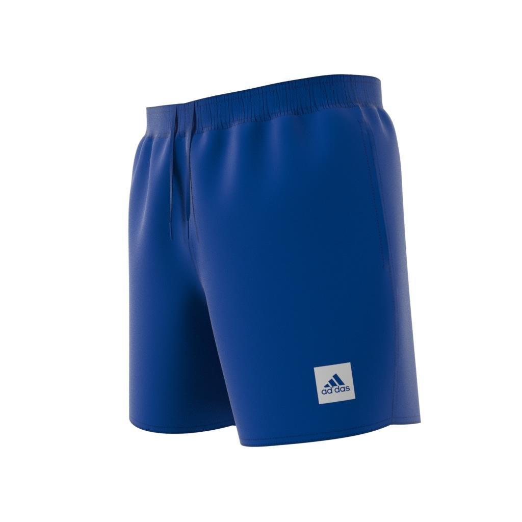 Short Length Solid Swim Shorts, Blue, A901_ONE, large image number 7