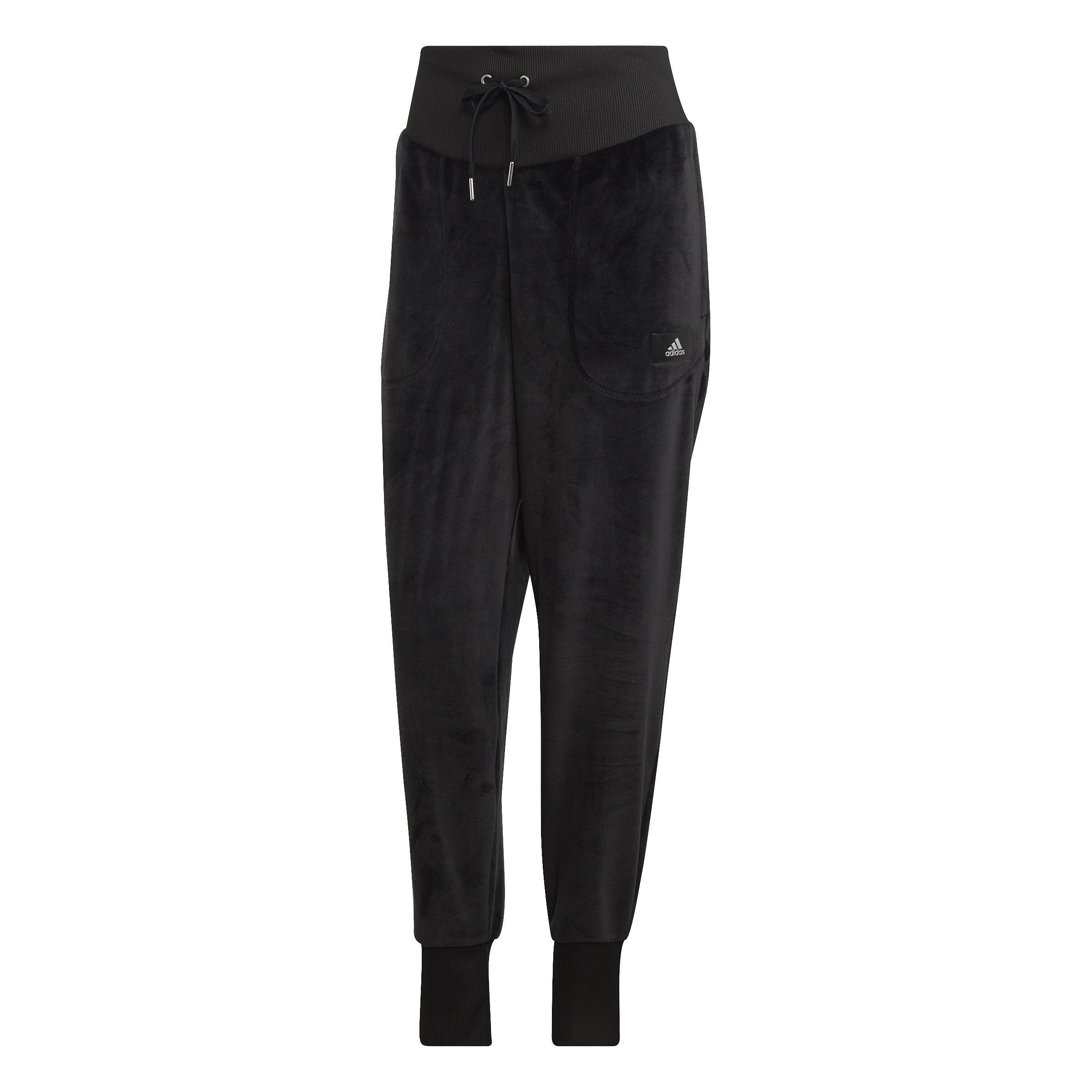 Holidayz Cozy Velour Joggers, Black, , large image number 2