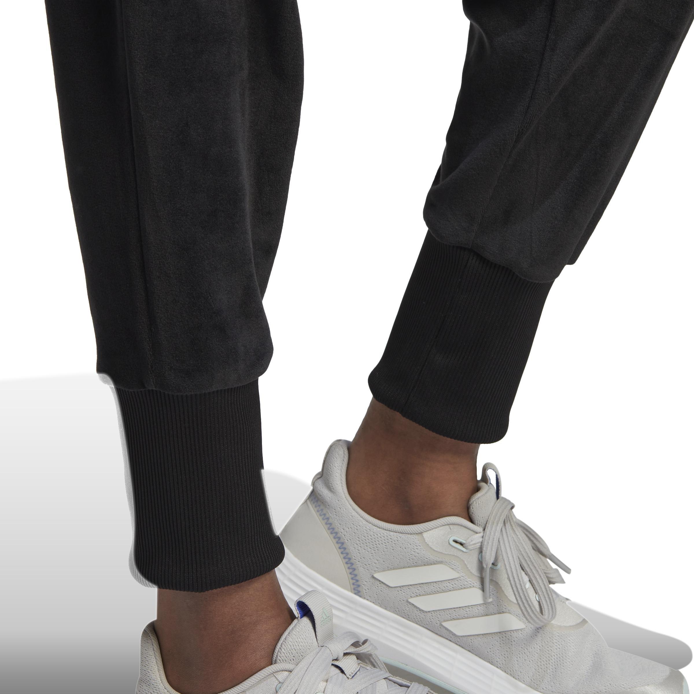 Holidayz Cozy Velour Joggers, Black, , large image number 5